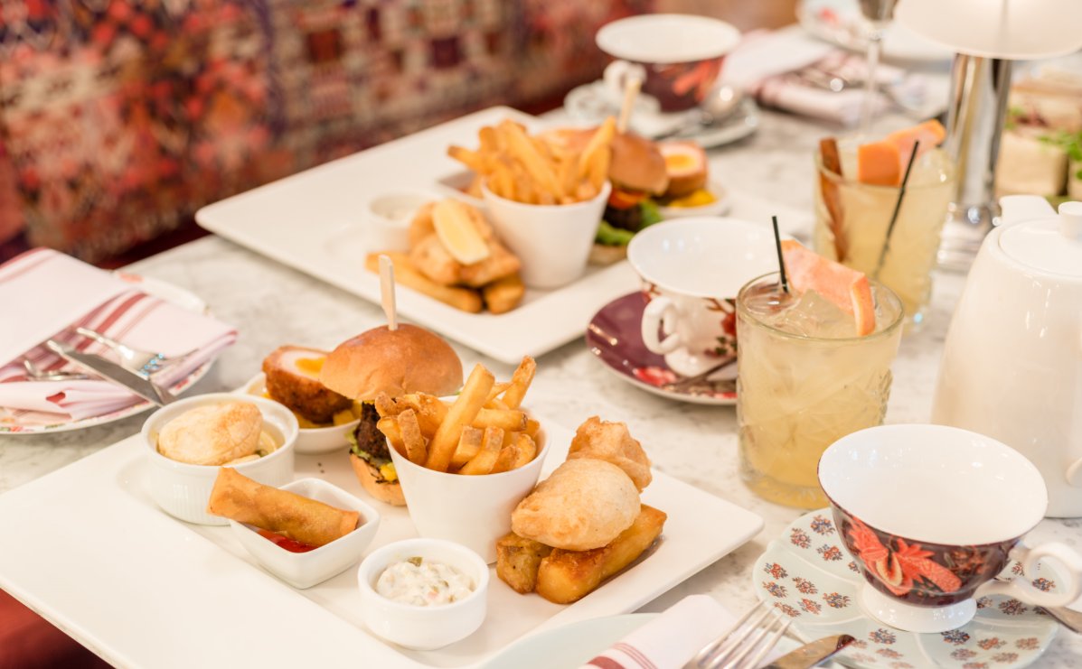 Afternoon tea is not just for the ladies. Our Gentleman's Afternoon Tea is full of dapper dishes, with the option to add a round of Gentleman Jack's cocktails #afternoontea #GreatJohnStreet #luxury #hotel #Manchester