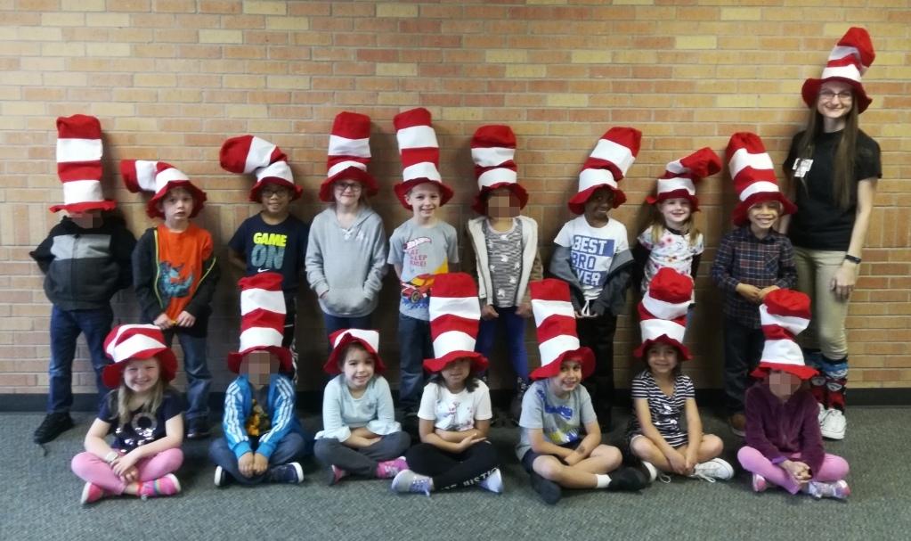 FroelkeNix's tweet photo. Happy Birthday Dr. Seuss!! Kinders were so excited to celebrate our favorite author!! #gowiththefro #DrSeussDay #drseussbirthday #ReadAcrossAmericaDay #ReadAcrossAmerica @RothKISD @KleinISD @jenny_mcgown https://t.co/QvDPU3YhSc