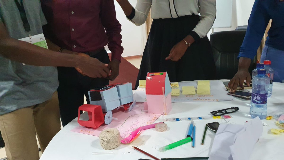 We’re always amazed at how participants unleash their creativity and innovation when it comes to prototyping their proposed solutions to challenges. With the help of <a href="/designthinkgh/">Design Thinking Gh</a> table facilitators, participants produced these fantastic prototypes.
