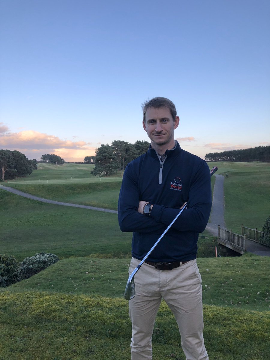 TomMurrayGolf's tweet photo. Pleased to be partnering up with North West based communications company @UnifiedWorld Look forward to the year ahead @UWC_Howard https://t.co/qqteOs1Zxt