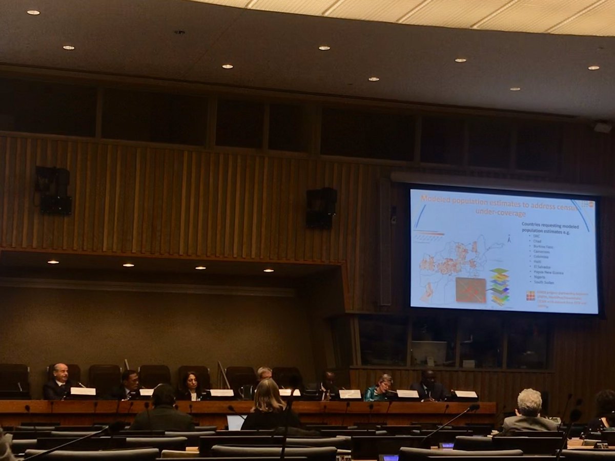maryamarabiee's tweet photo. #UN51SC: “Improving coverage, data quality, and timeliness are some of the challenges that‘ll impact the censuses.”
That’s why modeled #population estimates available via #POPGRID and @grid3global are needed to address census under coverage and timeliness! @sdsn_TReNDS https://t.co/qCaWgXOLCS