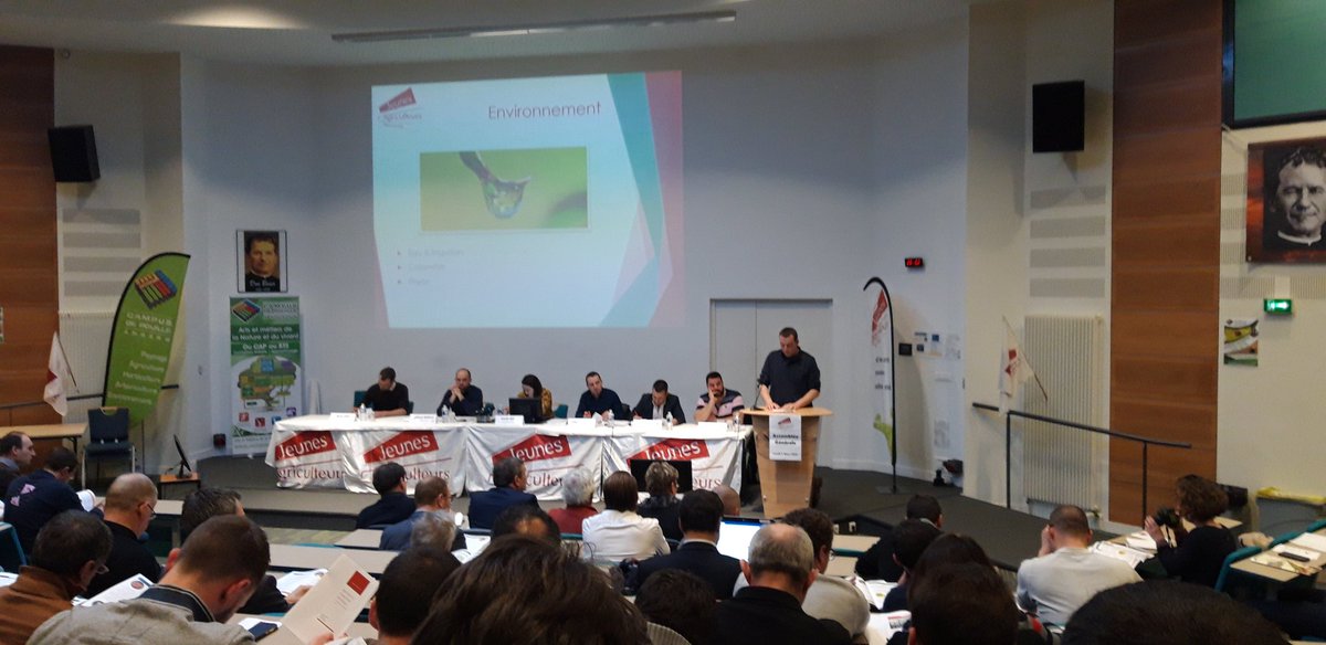 C'est parti pour l'assemblée générale des <a href="/JeunesAgri49/">JeunesAgriculteurs49</a> .