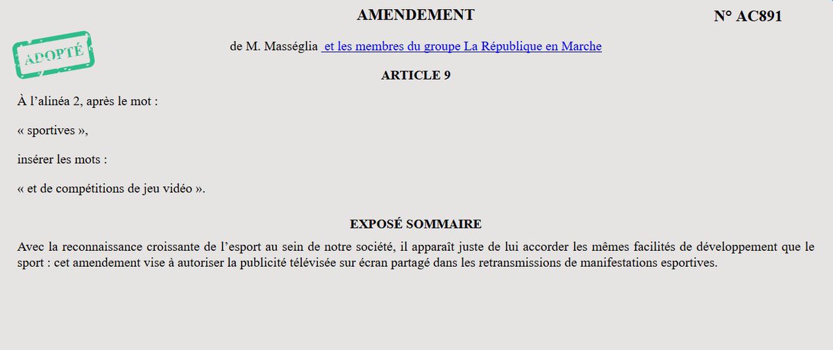 Denis Masséglia tweet media