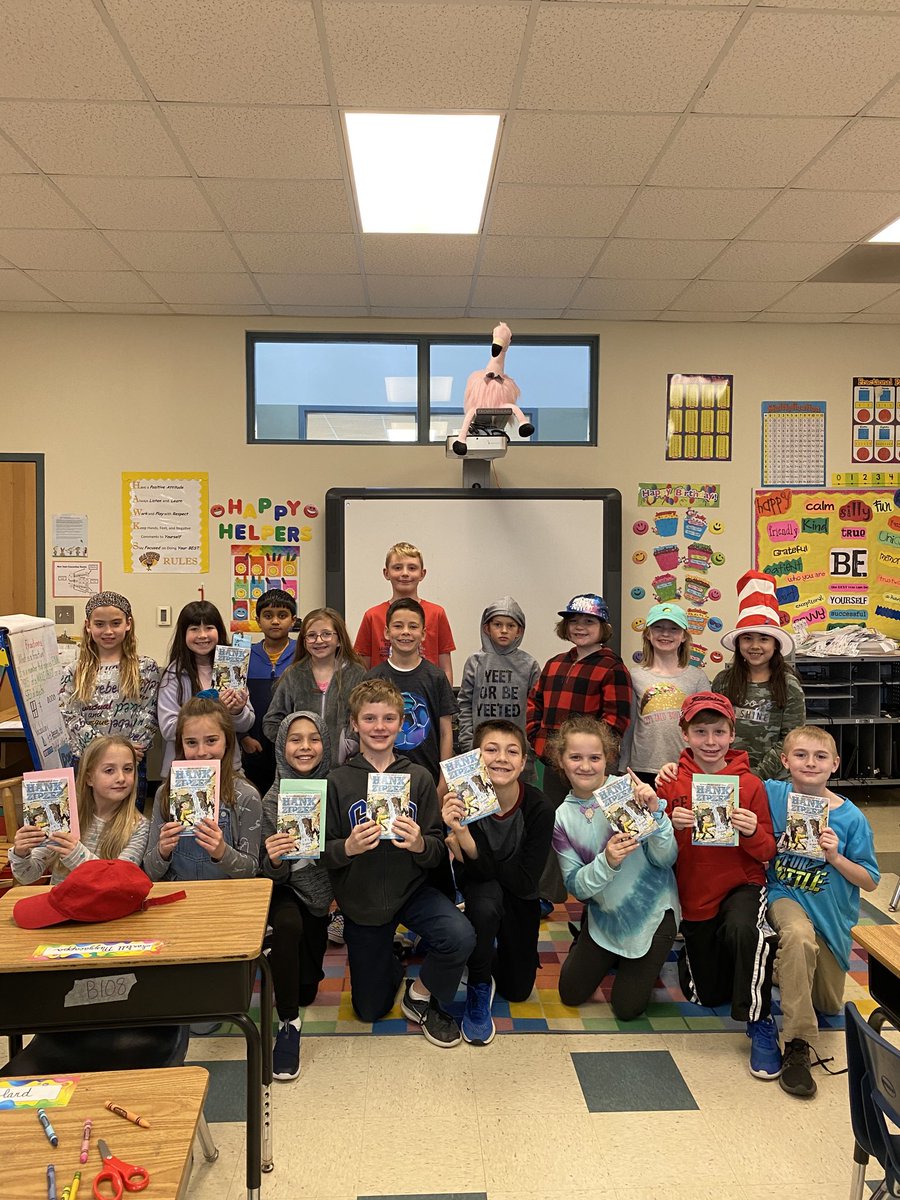 kinderdab's tweet photo. Thanks PTA we love our books! ⁦@NewTownES⁩ https://t.co/n7nzb0e791