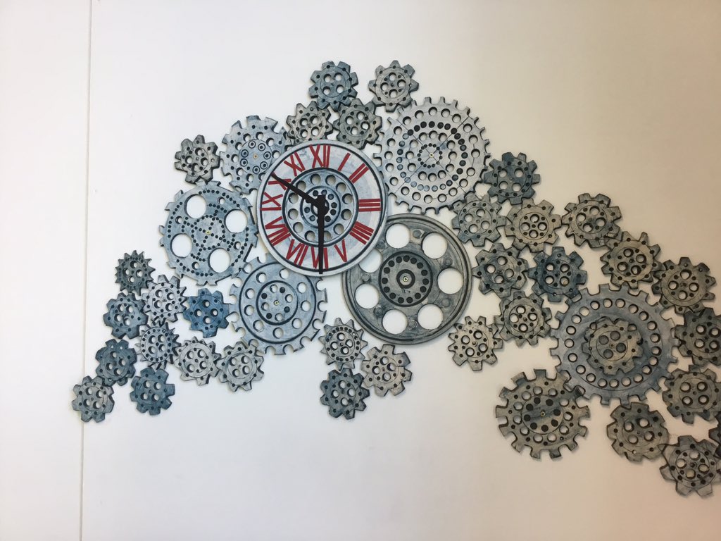 jimmclean1's tweet photo. Tremendous displays around @acaciascps our host for #SMARTUKSUMMIT last weekend. Such a wide array of artwork and wall displays. @SMART_Tech https://t.co/YgWjfPtd00