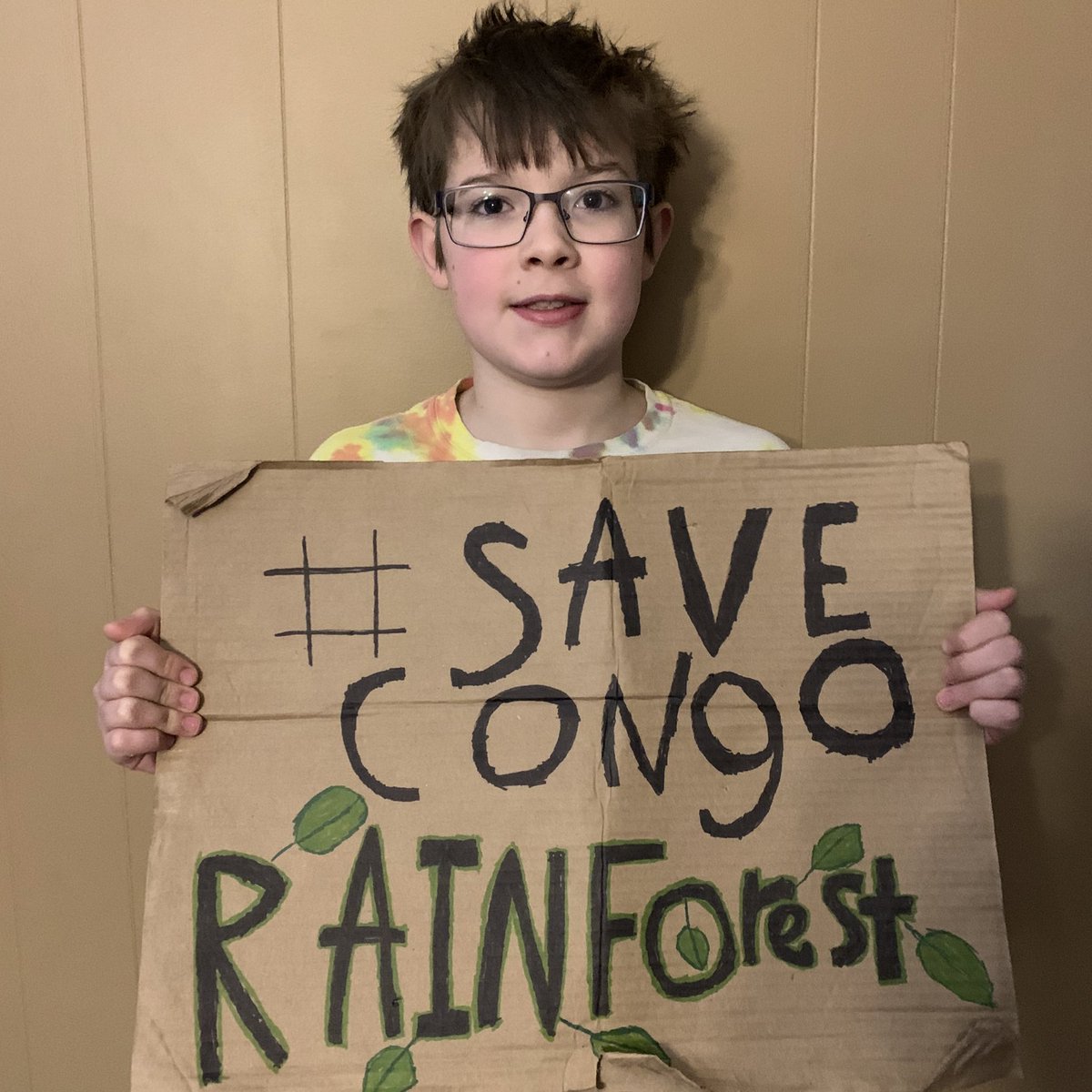 26) Abner,  @Abner4Action, aged 10, is a climate activist from Oregon, USA, who strikes weekly for  #FridaysForFuture and the Congo rainforest. Abner also does digital strikes.