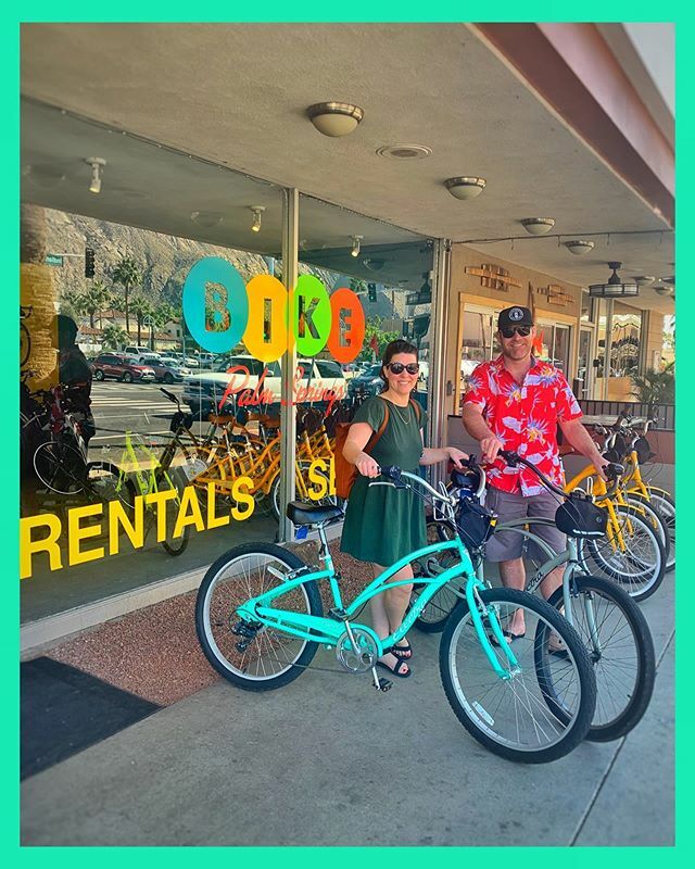 🌴☀️💖🚲😉🌵Thank you for choosing #bikepalmsprings !
-
-
 #influencer #goals #style #bachelorette #groupactivity #bikepalmsprings #visitpalmsprings #likenoplaceelse #palmspringslife  #california #travel  #palmspringsinstagram #bike #californiatrip #rentalshop  #trending #pal…