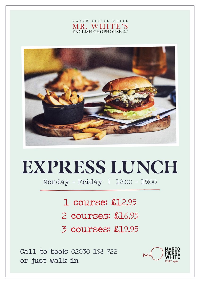 ChopWhitechapel's tweet photo. ✨ Lunch with us this week! ✨

Our Express Lunch menu is perfect for grabbing something on the go! Call us on 020 3019 8722 or book via the link below... 
→ https://t.co/jySjVDwxIi https://t.co/1srcvq914n