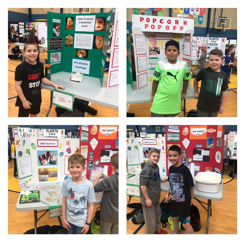 MsLamerx3's tweet photo. Our students did such a great job presenting their projects at the science fair! We are so proud of them and all of their hard work! 👩🏻‍🔬👨🏼‍🔬 @SJGPride #sjgtweets #sciencefair #peqpantherpride https://t.co/CFNDZhHuvL