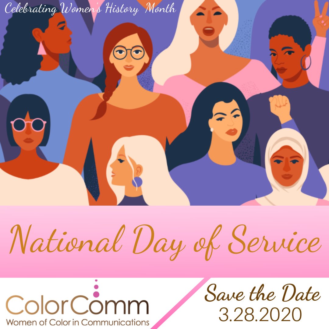ColorCommntwk's tweet photo. Save the Date | 3rd Annual #ColorCommServiceDay on March 28 https://t.co/YcjrwIyeox
