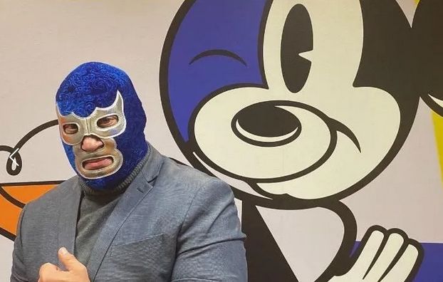 CambioBC's tweet photo. Disney apuesta por lo auténticamente mexicano con "Ultra Violet y Blue Demon" 
https://t.co/nfMJh3gh0W via @CambioBC https://t.co/IAbjA830u5