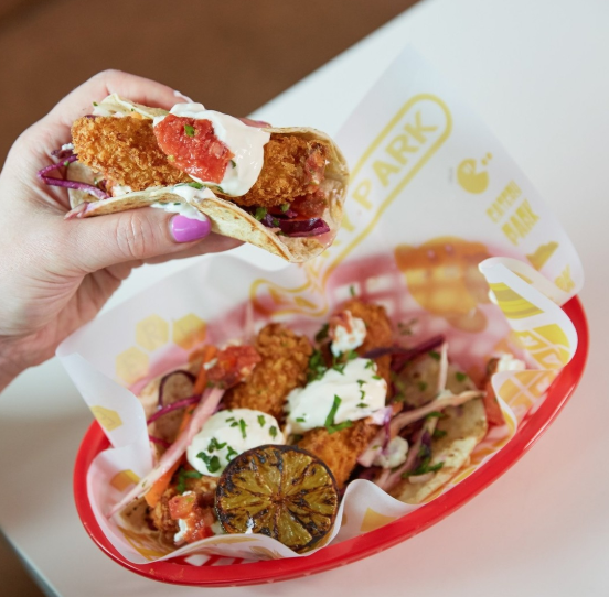 JamParkDublin's tweet photo. Jam Park's Weekend buzz; Brunch, Games + D8 🌴⚡️hit the link for deets https://t.co/tNzs3swxj8 https://t.co/68vJiEYfEh