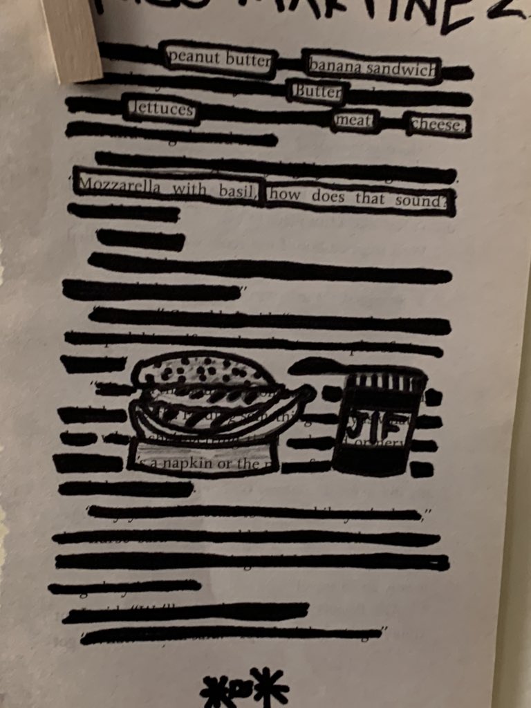 LopezprinciPAL's tweet photo. Blackout poetry in 8th reading @edison_school @HISD_ELA @kirsten_forgets @maveroluna @Navatis1931 great job to our 8th grade reading teachers #rangerpride #edisonchapter2 https://t.co/XV8N8ySbbD
