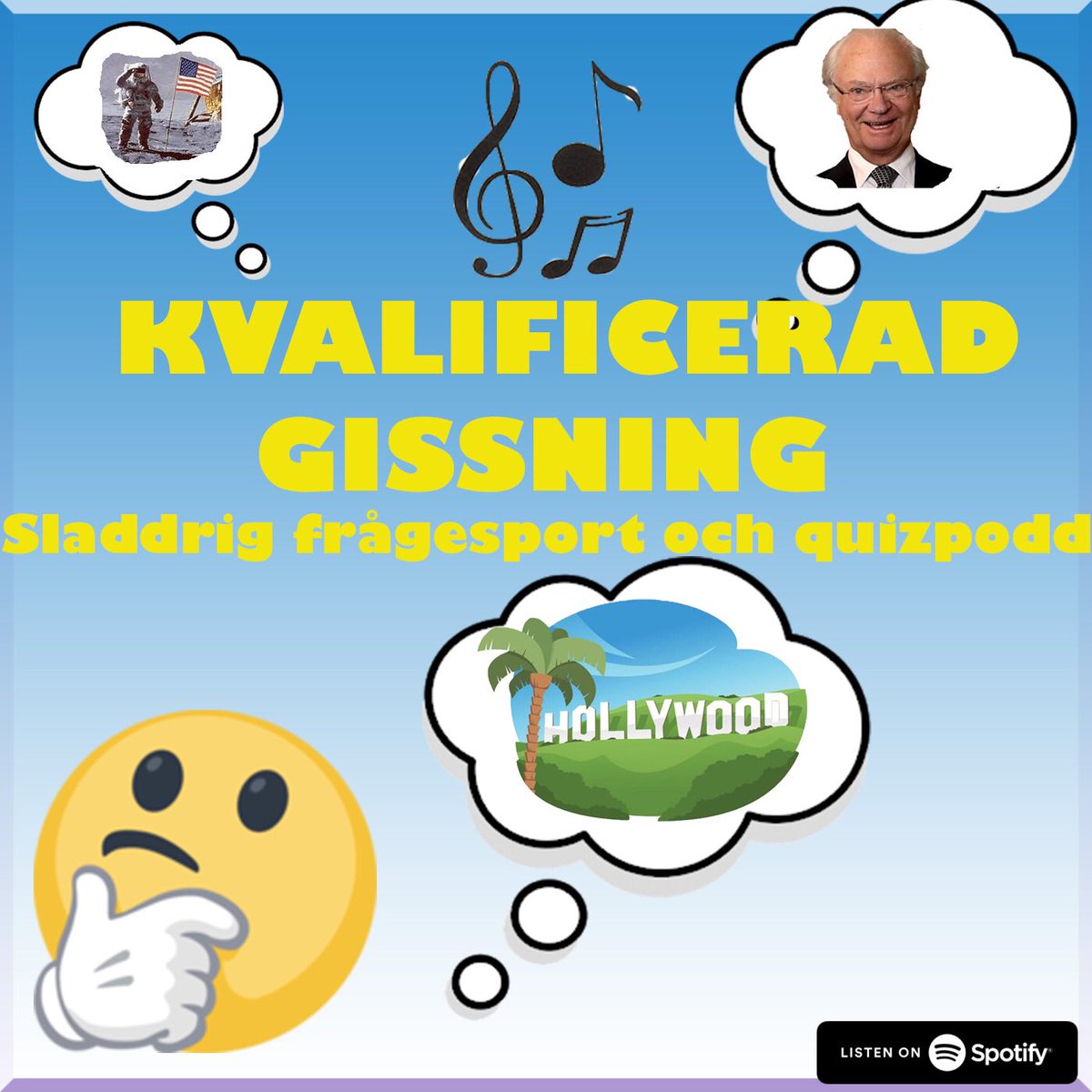 JarseSimon's tweet photo. Ni vet väl att jag gör en podd? Väldigt obskyr kuriosa utlovas, förmodligen även en resa lottas ut. Finns på Spotify och iTunes. #kvalificeradgissning #podd #frågesport #quiz #tävling https://t.co/ijo8FI1UN7