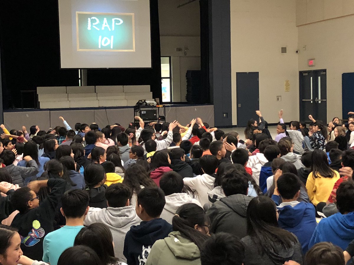 StonebridgePS's tweet photo. Thank you @iamdogibson for engaging our students in a conversation around #HipHopMusic #BlackExcellence #BlackHistoryisCanadianHistory #inclusivedesigned https://t.co/f8VGGV1pP1