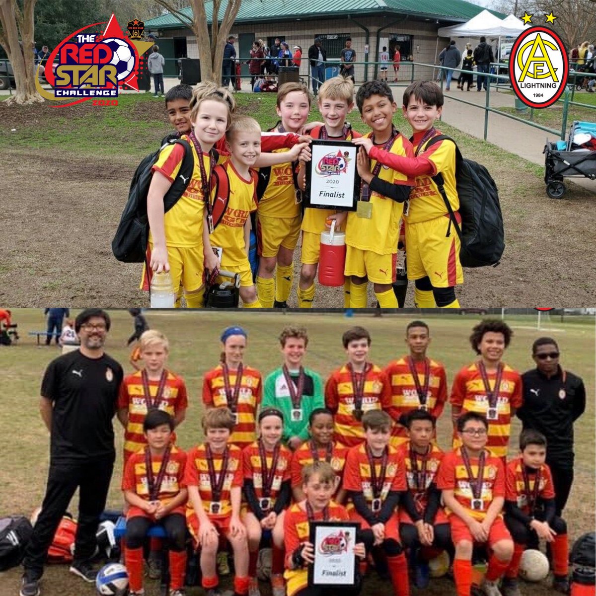 AFC_Lightning's tweet photo. Congratulations to our U11 Girls Gold team & our U9 Boys Red team for being crowned champions.
⚡️⚽️
Congratulations to our U9 Boys Gold team, our U12 Troup Boys team, our U13 Troup Boys team, & our U15 Troup boys team for being finalist.
⚡️⚽️
#redstarchallenge
#weareproudofyou https://t.co/pC5JQPtIEM
