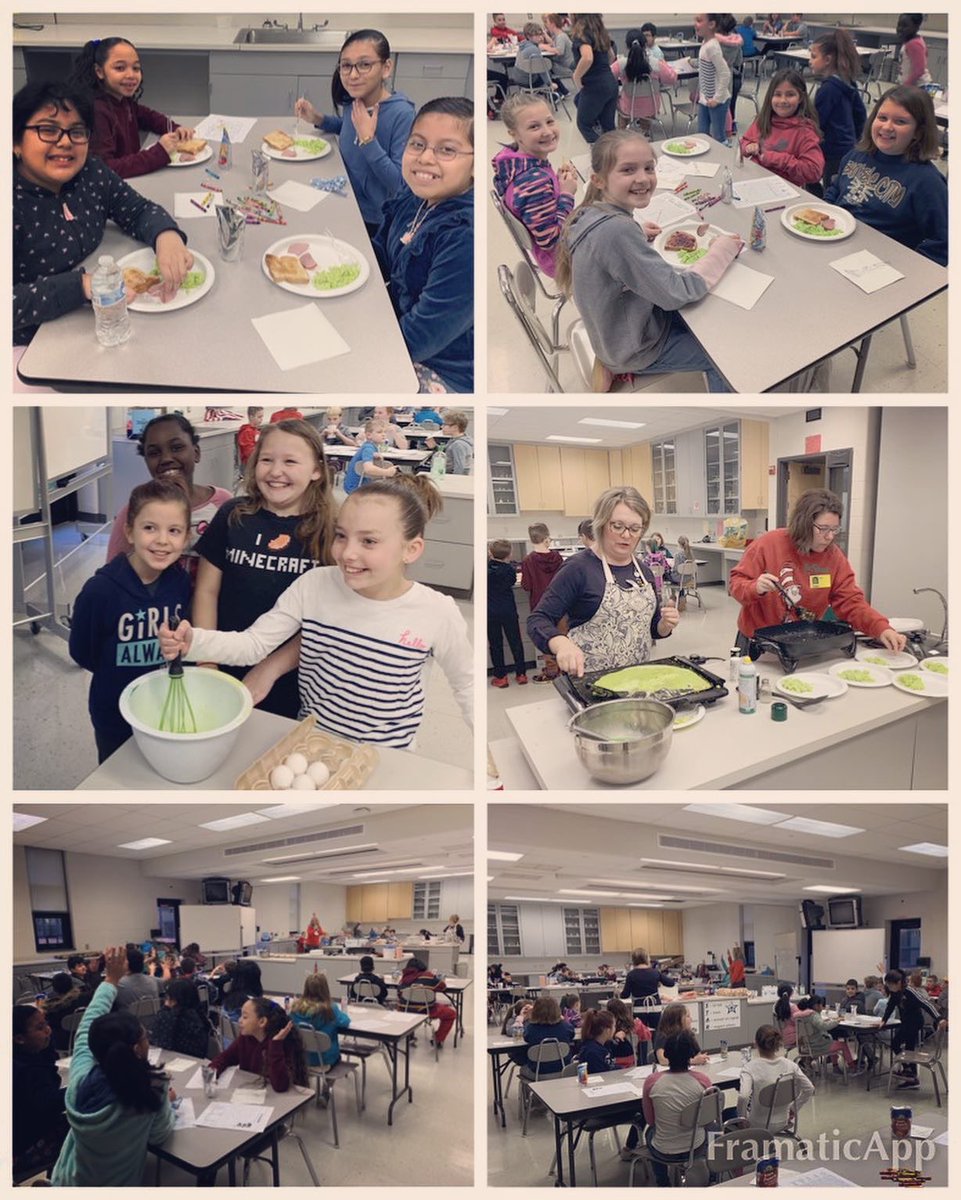 groftteach's tweet photo. We started our celebration of #ReadAcrossAmericaWeek with a breakfast of #GreenEggsandHam this morning! 🥚🍞🍳🧈🥓 #drseuss #fourthgrade @CVIS17350 https://t.co/PcirywlA39