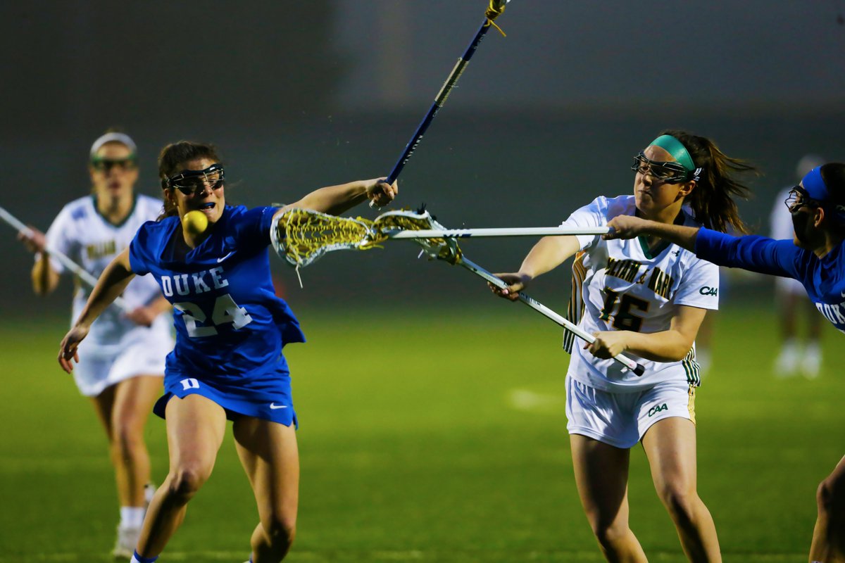 NCAALAX's tweet image. 📊Vote for the #NCAAWLAX Photo of the Week! 🥍

1️⃣ – Kyla Sears receiving the game ball for @princetonwlax.
2️⃣ – @VandyLacrosse after defeating Denver for the program’s first top 10 win since 2014.  
3️⃣ – Sophie Kopec scoring a @WMTribeLax goal against Duke.