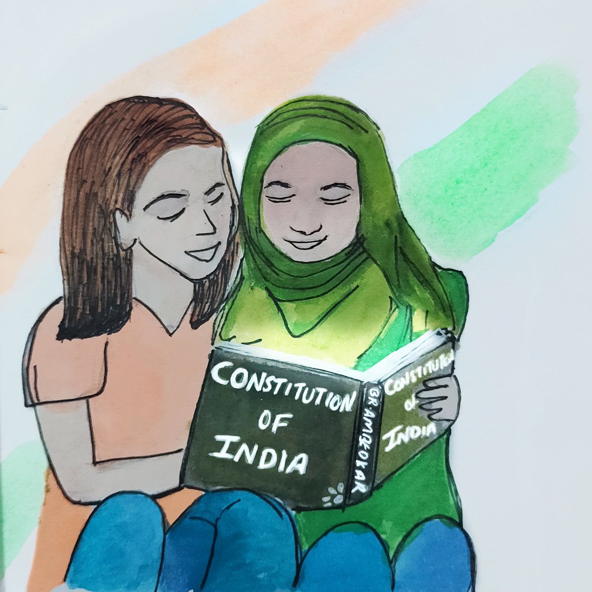 TheFruspire's tweet photo. Artwork -3
Campaign - Hindu Muslim Khelega?

Artwork by - Pallavi Suryawanshi
Spread the Message 🍁

#hindumuslimkhelega #campaign #love #hindu #muslim #hinduism #Islam #politcs #communallove #communalharmony #delhiriots #artistofindia #AmitShahResign https://t.co/4EOqjO05qn