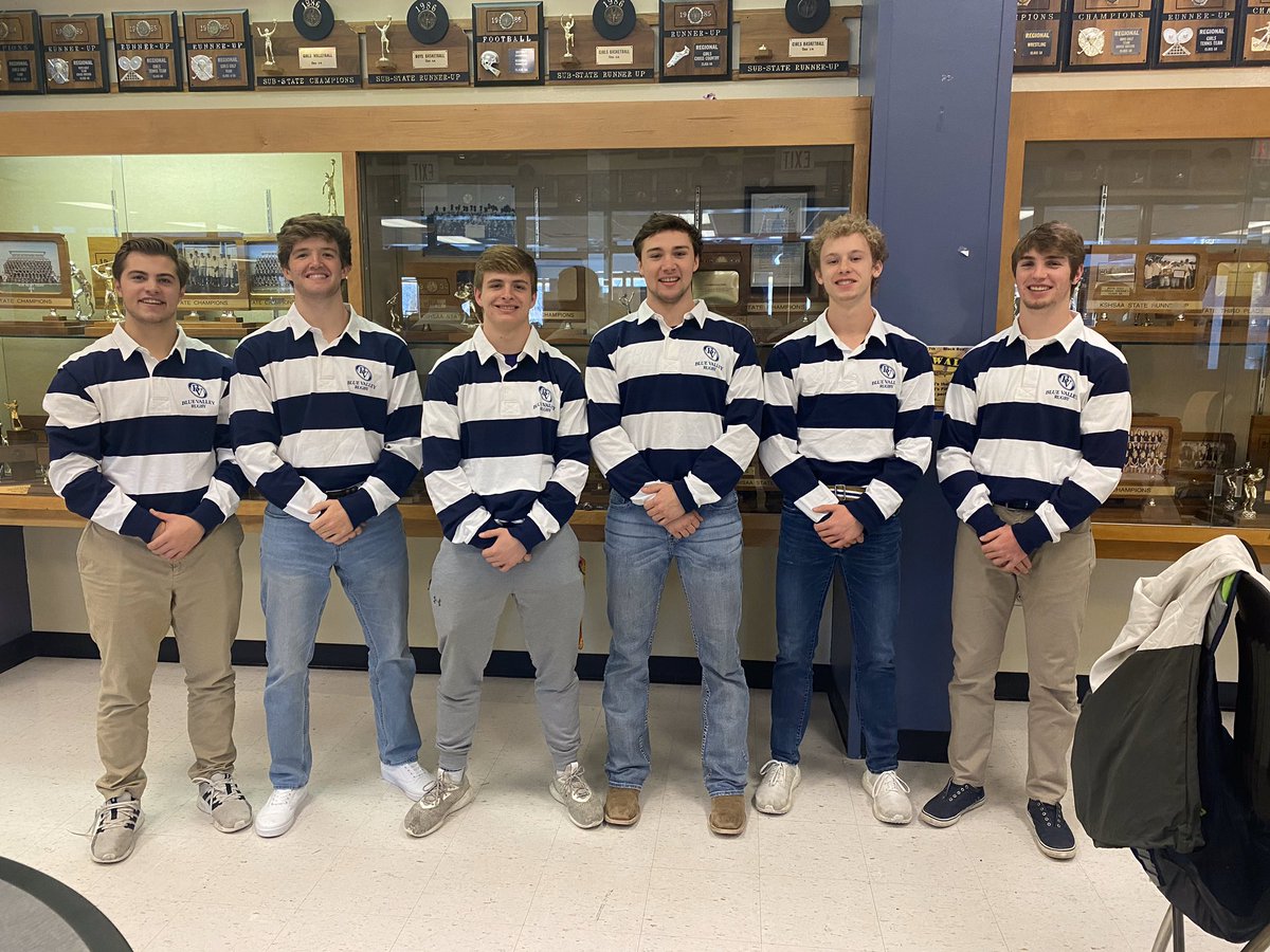 Be lookin out for your boys in blue and white at school in our new polos!