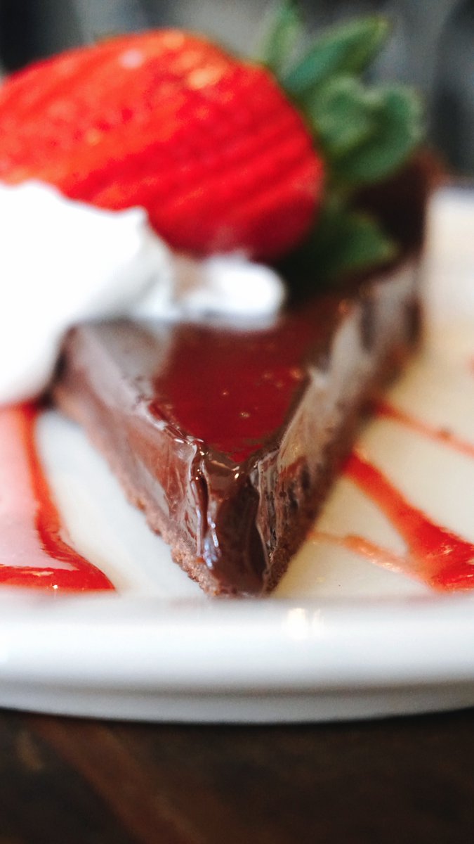 Sweet Monday starting with one of our new desserts. Stop by and try this incredible Strawberry Chocolate Tart.

#thegrangebarandeatery #desserts #newdessert #chocolatetart #strawberrychocolatetart