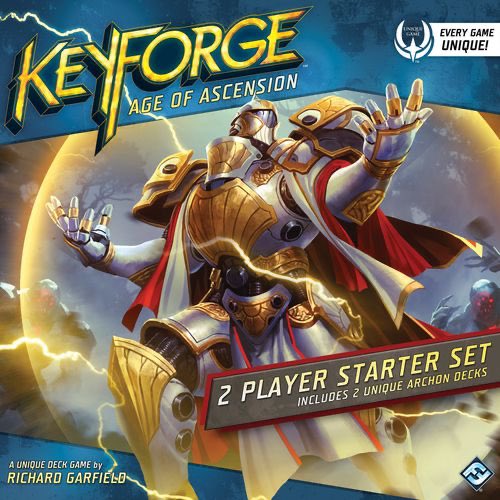 Last week I got in my first game of KeyForge. I liked it, I think. 

I’m most intrigued by not having to build a deck. And at the same time I’m sad that I don’t get to build a deck. I’m not sure how to reconcile this 🤔