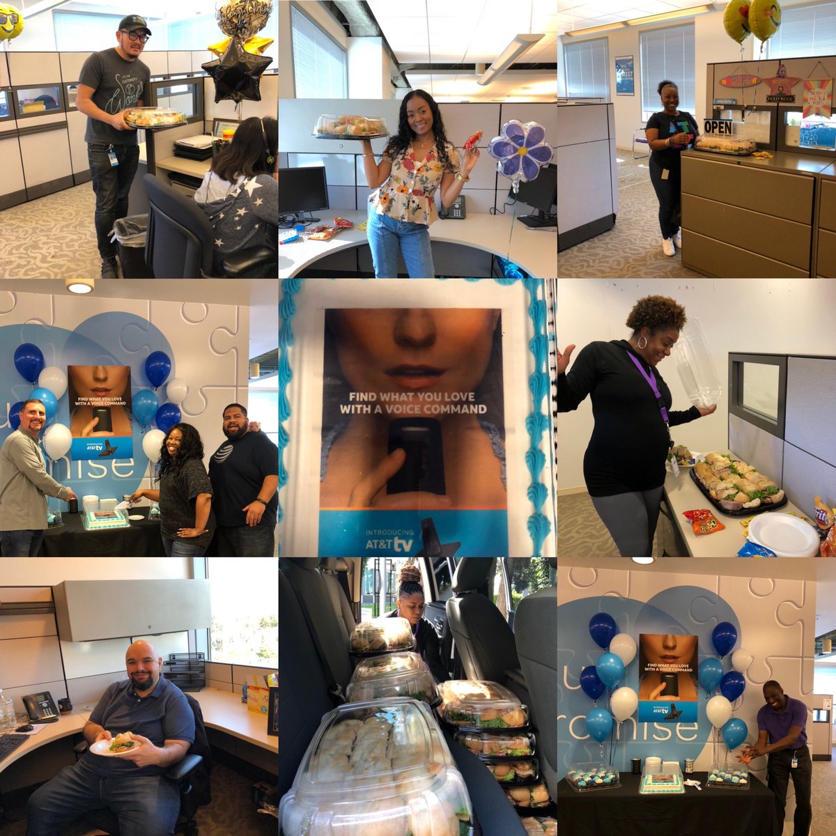 AT&amp;T TV Kickoff! Setting up for an awesome month! <a href="/joshua206/">joshua20</a> @KathyValladare8 @IamJosephL <a href="/christopherduo/">Christopher</a> <a href="/Selphmotivator/">David Selph</a> @ozzie61152942 @bootsiebygigi <a href="/WendySerranoG4/">Wendy Serr_Gonzalez</a> <a href="/devyn_lowe86/">Devyn</a>