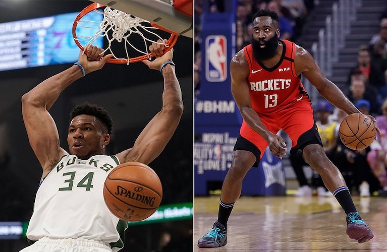IKE_Bucks's tweet photo. Since the James Harden “Giannis has no skill” comment

Giannis                     Harden
• 62 min                   • 41 min
• 73 pts (63 FG%)  • 21 pts (7-24 FG)
• 33 reb                   • 4 reb
• 12 ast                    • 8 ast
• +66                       • +9 https://t.co/p4Eb5XTzYU