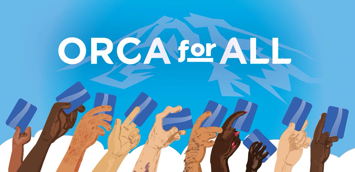 SeattleTRU's tweet photo. It’s time for large employers to step up and subsidize transit for all their workers! Come find out more and weigh in at our #ORCA4all Town Hall with @CMTammyMorales. March 11, 6pm @CenterCentilia. #TransitJustice #ClimateCrisis https://t.co/Lqd263gCNj https://t.co/28od38CvED