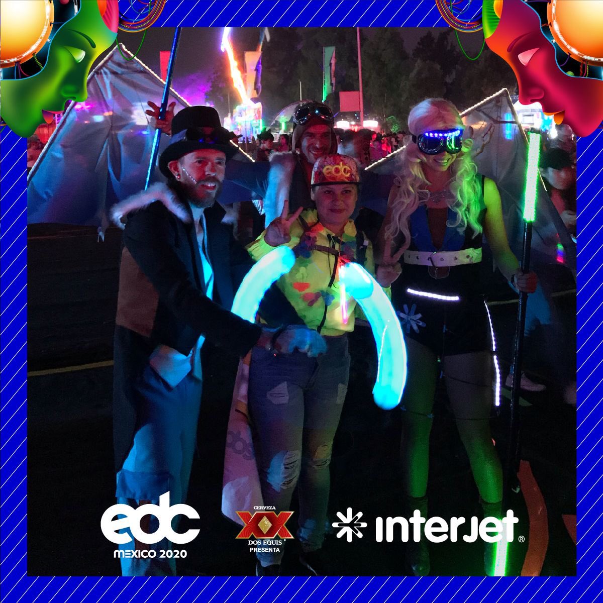 interjet's tweet photo. Un fin de semana increíble lleno de energía, luces y mucha música 🎶 #InterjetEDC https://t.co/5ShKtbmPSN