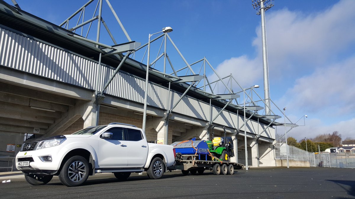RickyNei11's tweet photo. Nice way to start the week! A new @JohnDeere X950R high tip and a @CampeyImants Shockwave 155 to a local Gaelic club. Call, email or DM to discuss your club's needs.

@greenkeepingire @PitchcareIRE @boshaughnessy2 @NissanUK https://t.co/776qhUeNLU