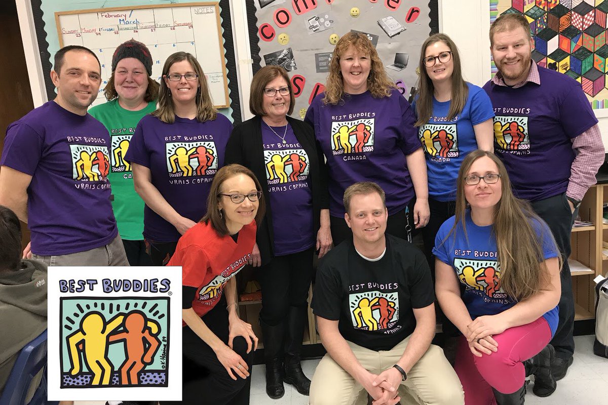incredibly grateful and proud to work with this team of educators, among others, to support our students. they are committed to inclusion and to making positive opportunities happen in our school! #inclusion ⁦<a href="/BestBuddiesCND/">Best Buddies Canada</a>⁩ ⁦<a href="/IEWeldonSS/">IE Weldon SS</a>⁩ ⁦<a href="/TLDSB/">TLDSB</a>⁩