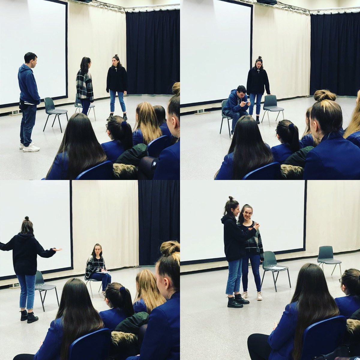 OddArtsUK's tweet photo. 🌀A•SPIRALLING•MIND🌀sessions @HarropFold Salford on Friday were fantastic - engaged students providing insightful responses on our workshop 🙌🏼 @SalfordCCG #oddarts #ASpirallingMind #selfharm #mentalhealth #anxiety #students #examstress #yearnine #salford https://t.co/ZFf1quSibq