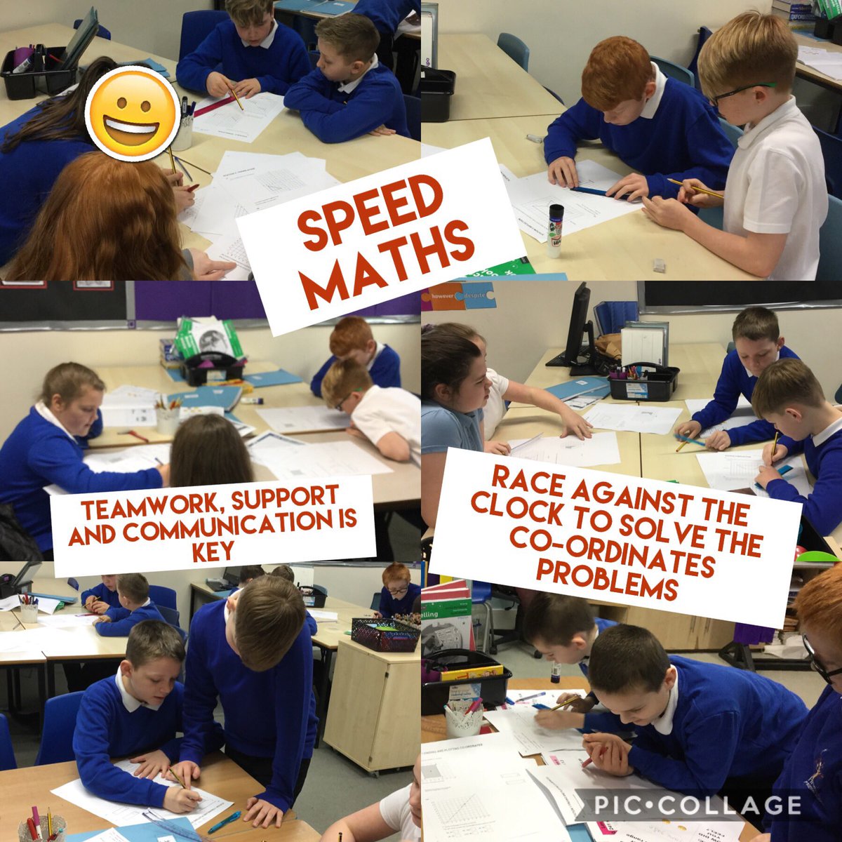 Highgateacademy's tweet image. Y6AK consolidating their knowledge on Position and Direction last week 👍🏻 working in teams to solve a range of problems involving coordinates, while up against the clock ⏰ #speedmaths #satsprep #checkcheckcheck
