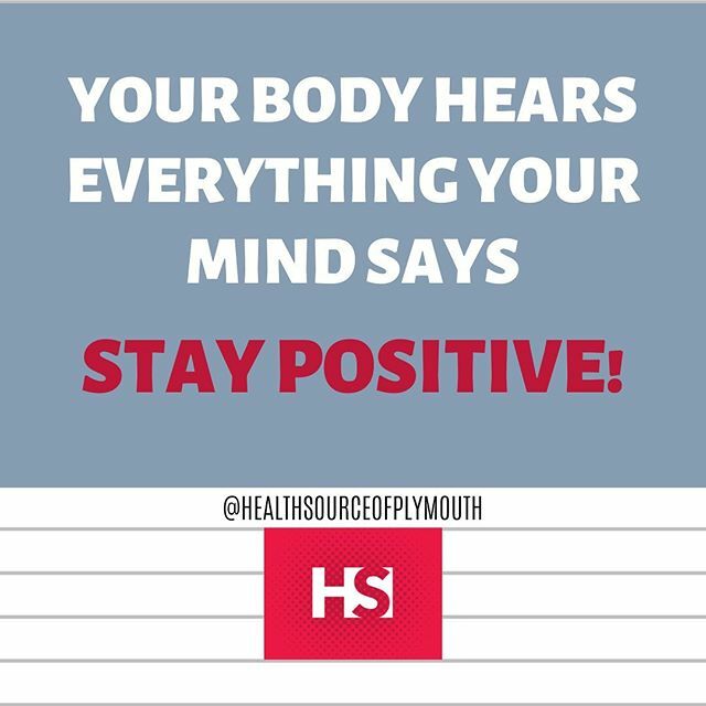 HSPlymouth's tweet photo. Healthy mind = healthy life ! #staypositive https://t.co/5T2TgVgeAo https://t.co/GXWIx09uia