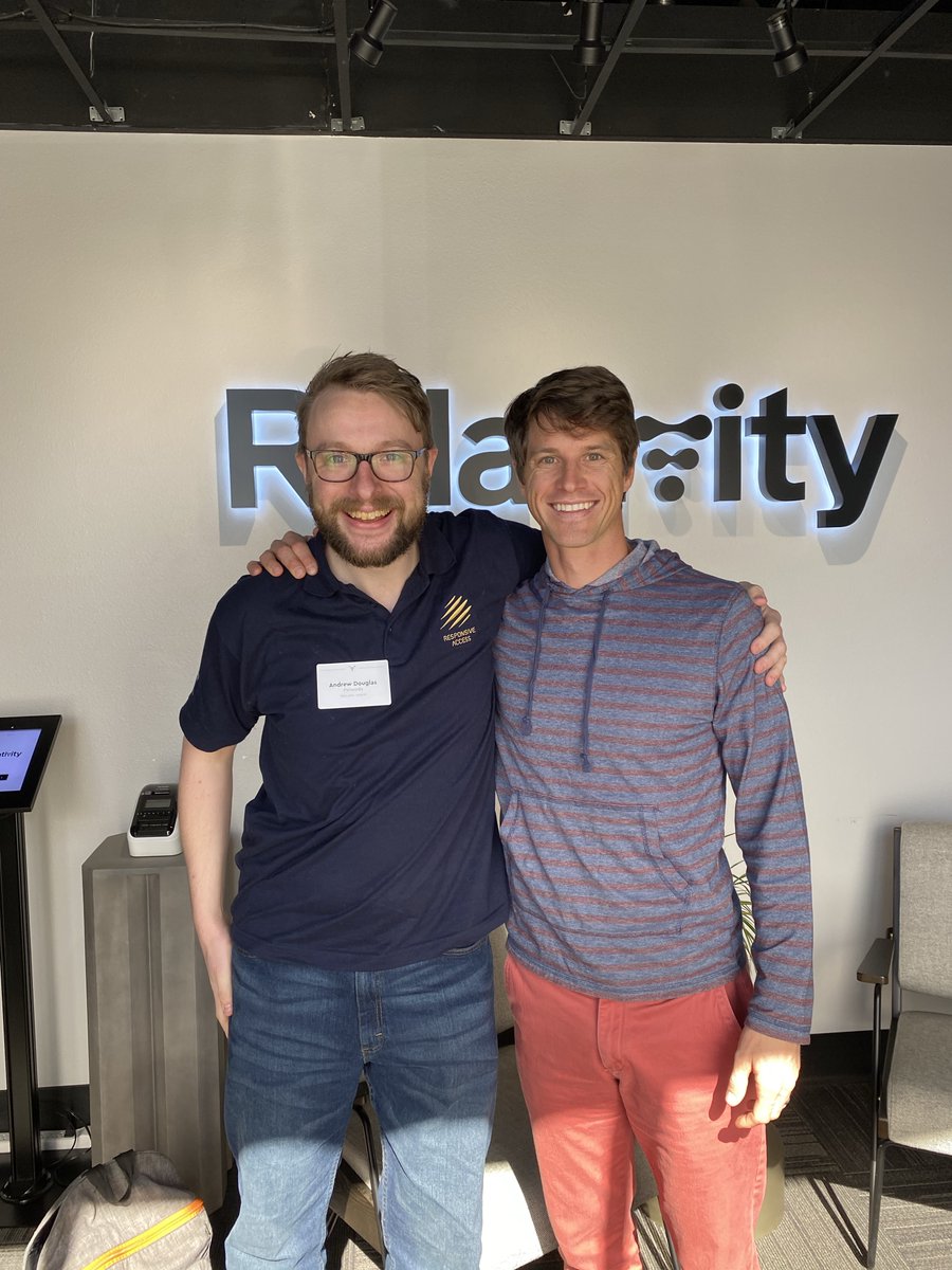 ResponsiveAcs's tweet photo. It was great to spend time at the impressive @relativityspace facilities during our recent trip to the US for #SmallSatShow!
The trip was hugely productive for us, both on the sat customer acquisition and launch supplier side ππ°οΈπ
#BuildingPartnerships
#SimplifyAccessToSpace https://t.co/85nyAASYb9