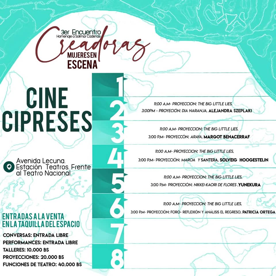 AcaCaracas's tweet photo. #AcáCaracas Desde hoy y durante toda la semana del 2 al 8 #marzo nuestra Caracas celebra la feminidad con el 3er ENCUENTRO CREADORAS: MUJERES EN ESCENA. Teatro, música, danza, circo, cine, talleres y conversatorios en el Centro y sus adyacencias. #ViveCCS #MesDeLaMujer https://t.co/Vyia1iNEMn