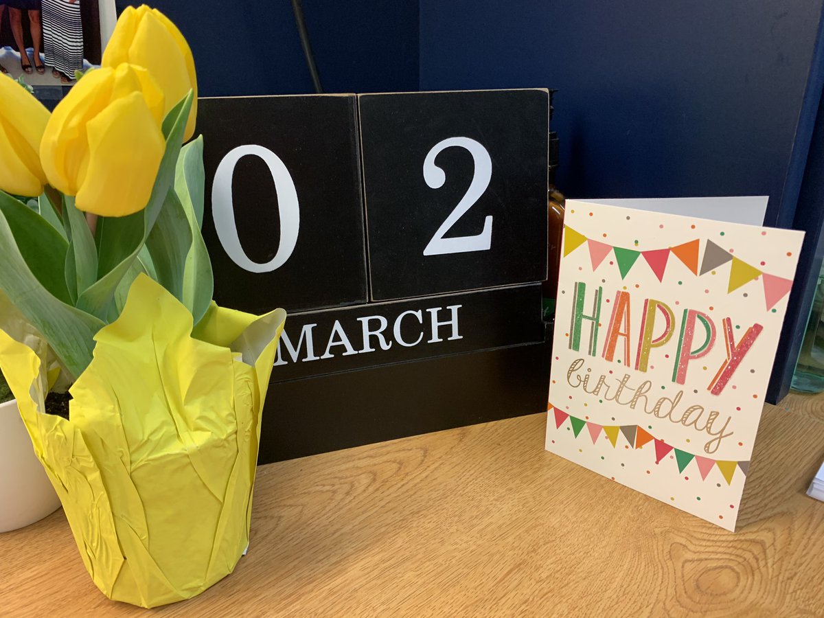 Thank you to my amazing team for all of my birthday surprises! You guys are the best! 💛💙🎉 @204MrSanders <a href="/MrsEdwardsGMS/">Mrs. Edwards 🐻💙</a> <a href="/MullyKelly/">Kelly Mulhern</a> <a href="/MrsBuss_Granger/">Elizabeth Buss</a> <a href="/carlaaxtpilon/">Axt  GMS</a>