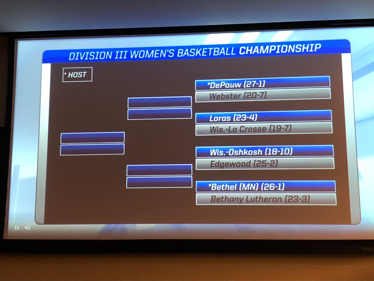 GorlokSports's tweet photo. .⁦@GorlokWBB⁩ to play ⁦@DePauwAthletics⁩ in ⁦@NCAADIII⁩ Women’s Basketball Tournament. https://t.co/UwPJloa2sm