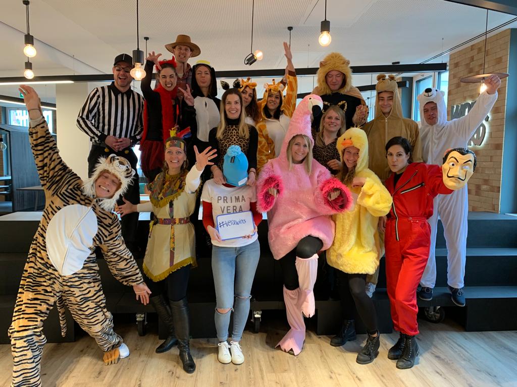 AustinVitaAV's tweet photo. We love an excuse to dress up! Last week our teams in Germany celebrated Ash Wednesday in style!... Fancy joining us next time? We're hiring!

#LifeatAF #LifeatAV #Carnival #Workgoals #joinus #werehiring #incrediblefutures #incrediblecareers #afcareers #opportunity #jobalert https://t.co/GBafI1dgrn