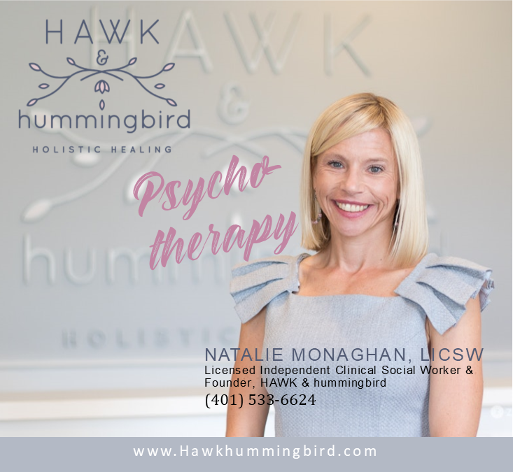HawkHummRI's tweet photo. Are you looking for a #psychotherapist specializing in #eatingdisorders, #bodydysmorphicdisorder, #anxietydisorders, #depression,  &amp; more?  Contact NATALIE MONAGHAN, LICSW today natalie@hawkhummingbird.com or (401) 533-6624 #providence #rhodeisland #TuesdayThoughts https://t.co/chjWuNv0DR