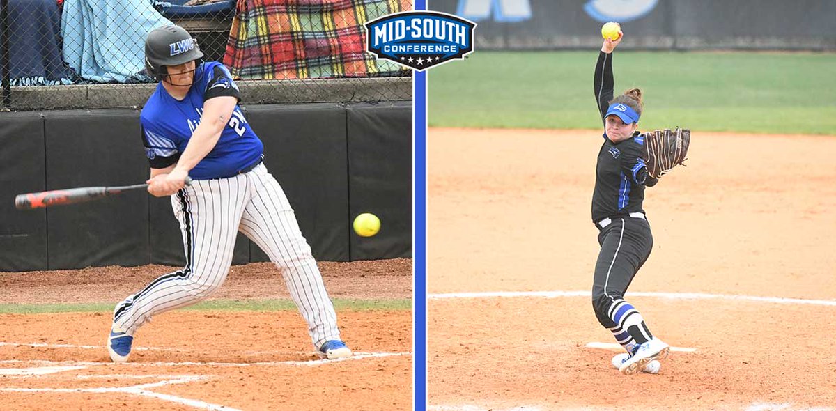 LWUAthletics's tweet photo. Whelan and Boursaw Sweep MSC Softball Players of the Week honors

https://t.co/pIGE1Ce1rs https://t.co/43KbkZl4dY