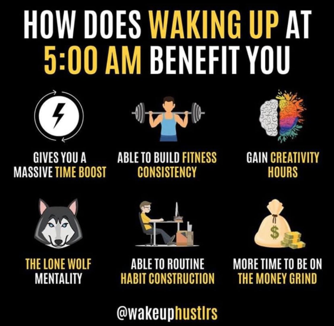 What time do you start your hustle? #5am #earlymorningworkout