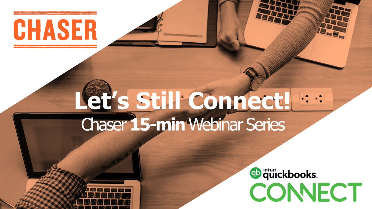 chaser_hq's tweet photo. #QBConnect How can businesses save time, cut legal and accounting fees, and track sales invoices by auotmating credit management? #Letsstillconnect Join the webinar: https://t.co/04Mo2yEHnP https://t.co/bG8f3odbIp