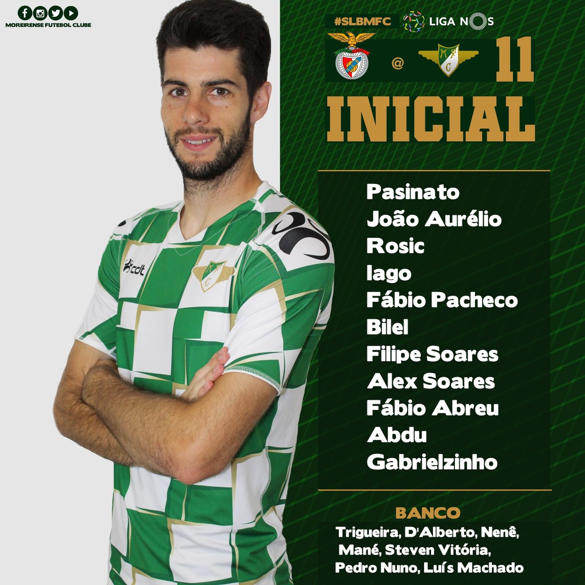 ZS_Voetbal's tweet photo. Vanavond staat er ook nog een heerlijk Portugees potje op het programma 🇵🇹
Vanaf 21.40 uur zit je op Ziggo Sport Voetbal goed voor Benfica - Moreirense 😎
#BENMOR #ZiggoSport https://t.co/wmh3Ktqxzw