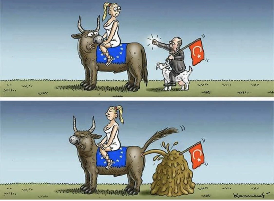 amhfarraj's tweet photo. بعد أن استنجد بالناتو واتصل بترمب ، اردوغان سوف يلتقي بوتين نهاية الأسبوع

سوريا بالنسبة لاردوغان أرض مستباحة ساهم بتدميرها واشترى نفطها المسروق بثمن بخس

يريد نصيبه منها وليذهب السوريون للجحيم

سيكتشف لاحقا أن الجميع استغل طموحاته التوسعية وغباءه ولكن بعد فوات الأوان

.. https://t.co/G6SLERGMVr