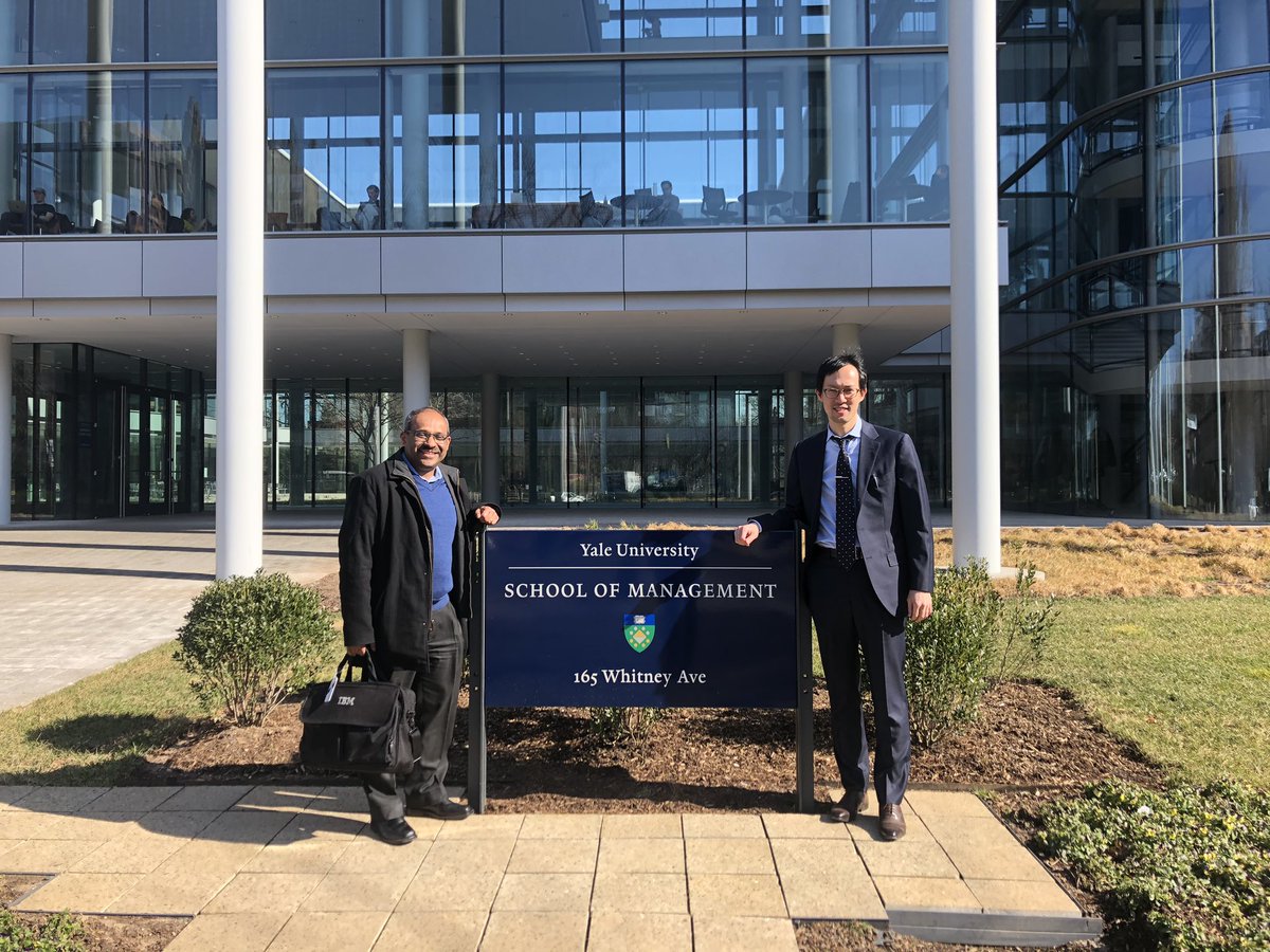Loved talking about real world #DataScience use cases with <a href="/Chanman_ECON/">Kosuke Uetake</a> ‘s class at Yale School of Management <a href="/YaleSOM/">Yale School of Management</a>