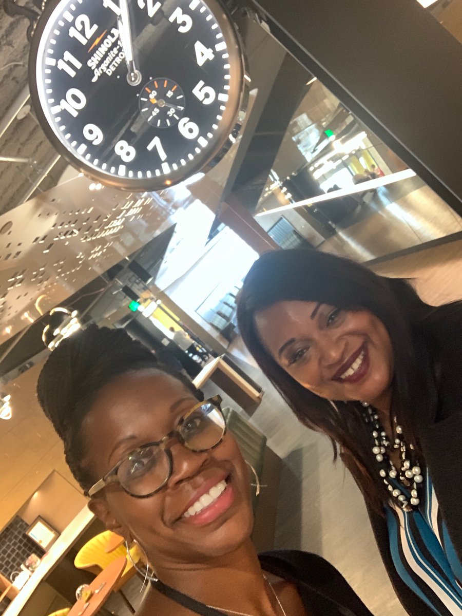 Learned more today about attracting women to tech at the <a href="/NCWIT/">NCWIT</a> Regional launch at #Microsoft in Detroit w/ <a href="/camillewalker/">CamilleWalkerBanks</a>.  When <a href="/NPowerOrg/">NPowerOrg</a> Exec Directors unite! #NPowerMaryland #BaltimoreinDetroit #womenintech #40by22