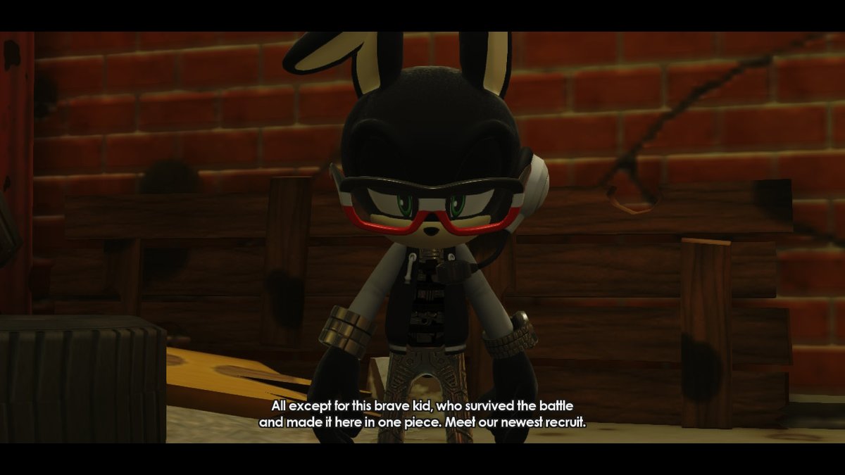 TheDeltaFiles's tweet photo. A rabbit's tale. #SonicForces #NintendoSwitch https://t.co/IegMXyumrb