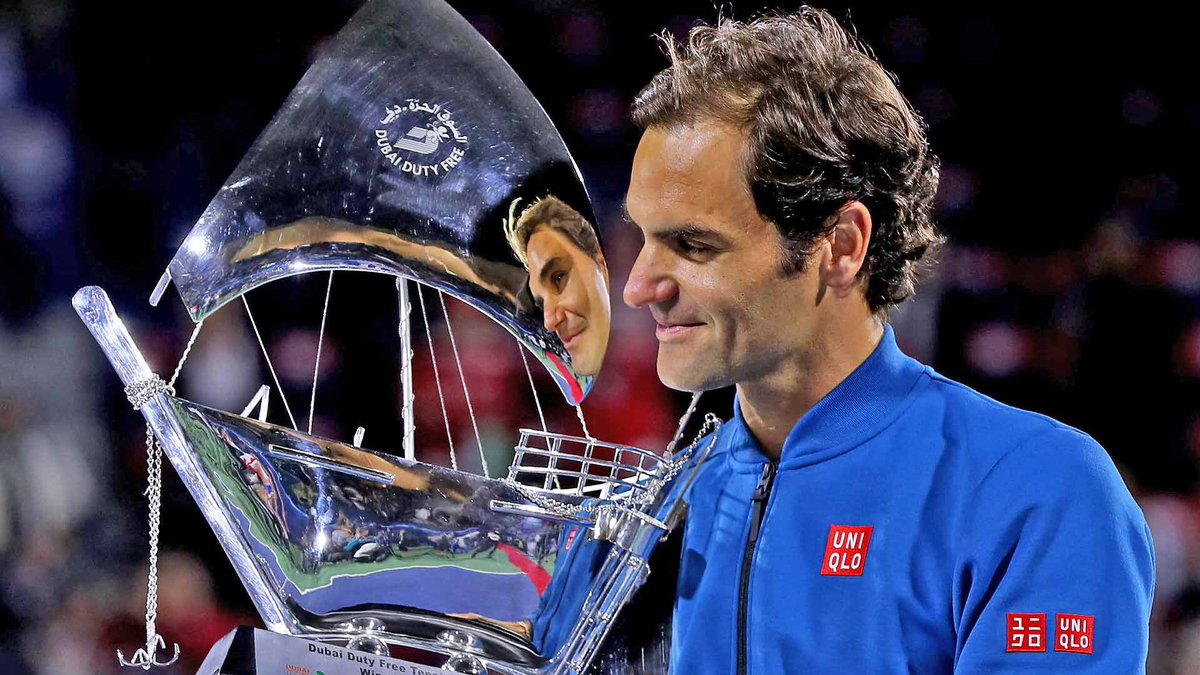 Tennis_World20's tweet photo. #حدث_تنسي_في_مثل_هذا_اليوم 

02/03/2019 :

السويسري روجر فيدرير يحقق اللقب المئوي له وذلك في بطولة دبي بفوزه في الدور النهائي على ستيفانوس تسيتسيباس بمجموعتين نظيفتين ، ليصبح ثاني لاعب في العصر الحديث يحقق هذا الإنجاز بعد الأمريكي جيمي كونورز. https://t.co/yNZrHBfPYG